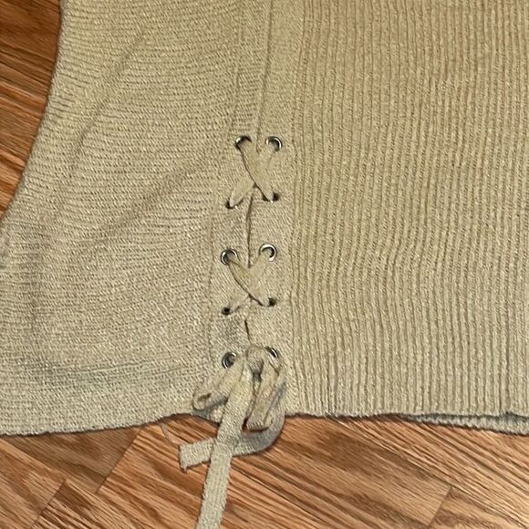 ILLA ILLA Oversized  Cream Sweater, aesthetic natural color, beige, neutral, S - Picture 2 of 7